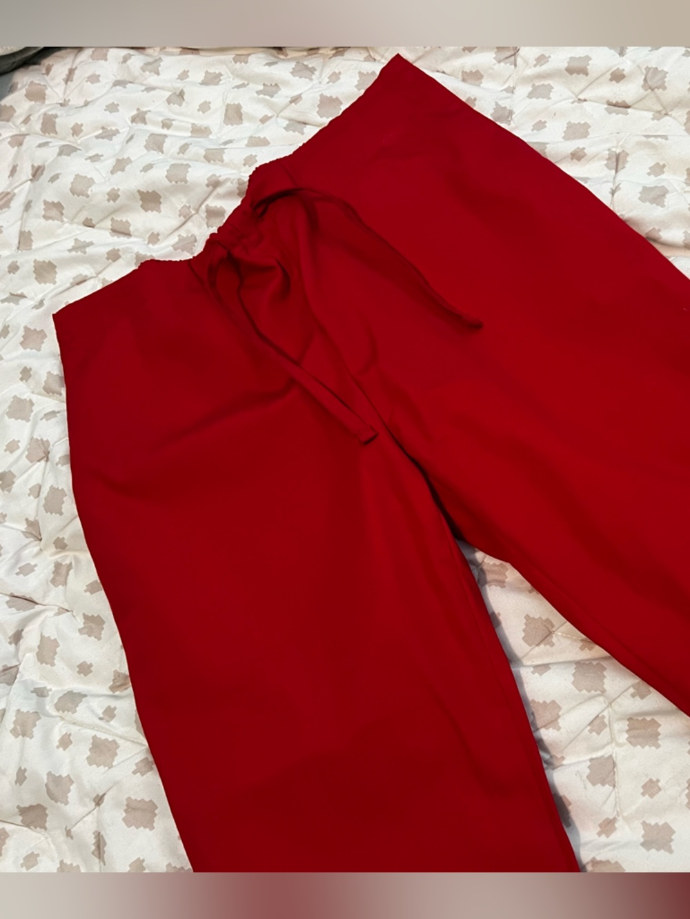Cherokee Workwear Red Scrub Pants